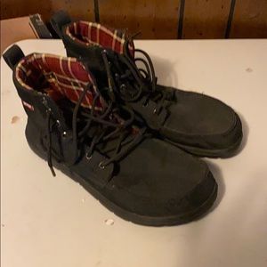Lems Minimal Canvas Boots